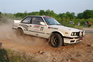 Heath Shively / Elena Huizar BMW 325i on SS5, Chainsaw Junction.