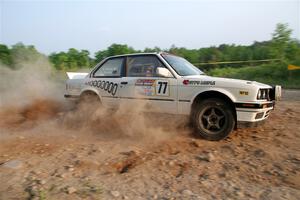 Heath Shively / Elena Huizar BMW 325i on SS5, Chainsaw Junction.