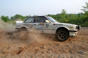 Heath Shively / Elena Huizar BMW 325i on SS5, Chainsaw Junction.