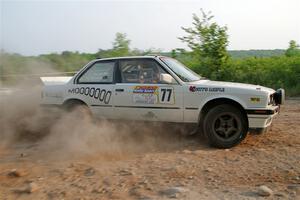 Heath Shively / Elena Huizar BMW 325i on SS5, Chainsaw Junction.