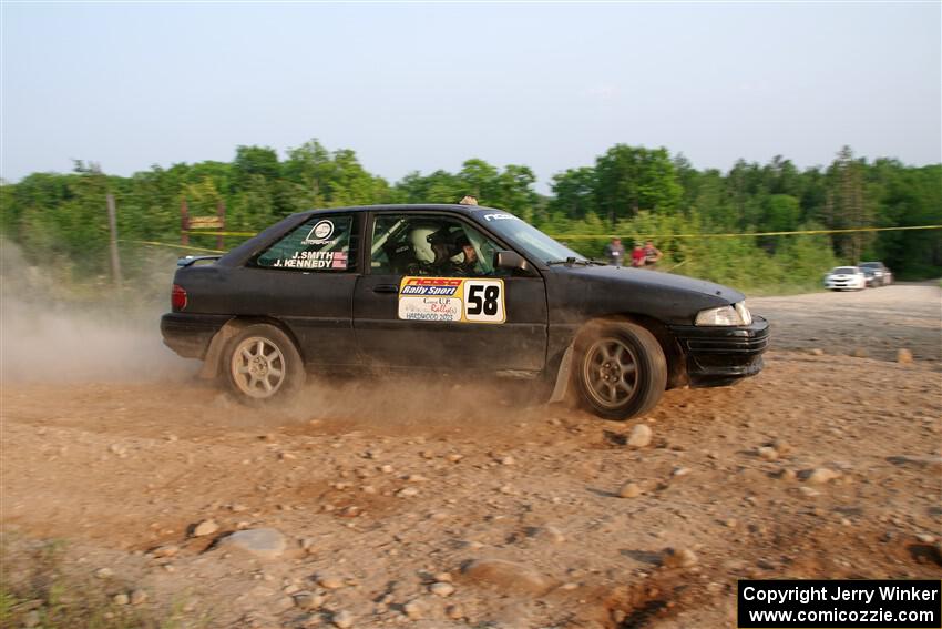 Jacob Kennedy / James Smith Ford Escort GT on SS5, Chainsaw Junction.