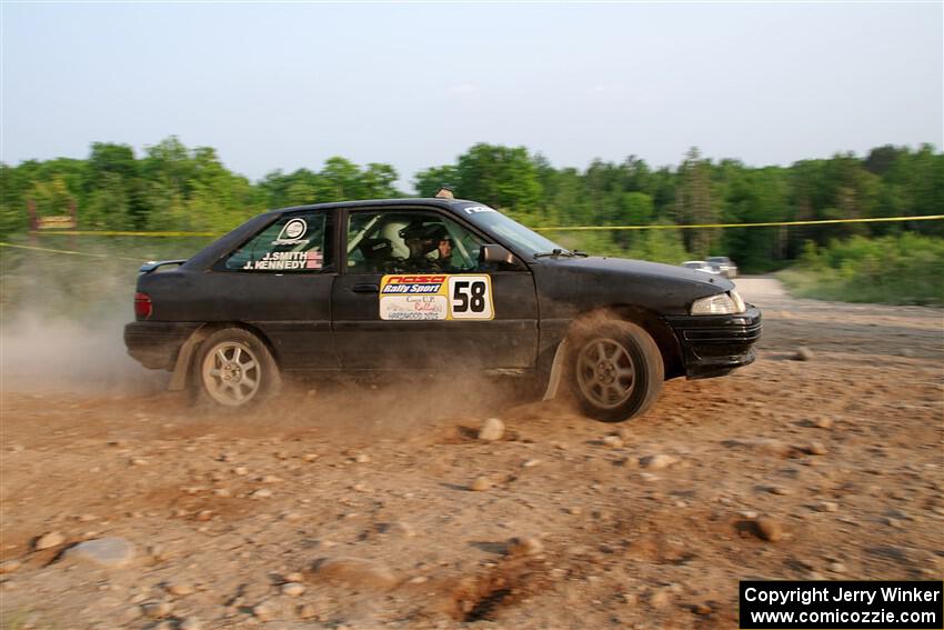 Jacob Kennedy / James Smith Ford Escort GT on SS5, Chainsaw Junction.