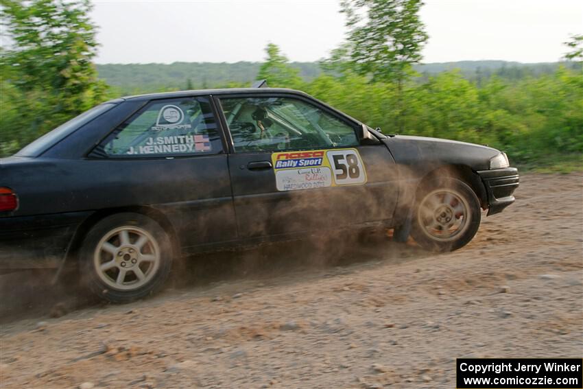 Jacob Kennedy / James Smith Ford Escort GT on SS5, Chainsaw Junction.