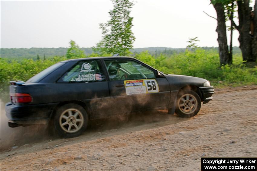 Jacob Kennedy / James Smith Ford Escort GT on SS5, Chainsaw Junction.