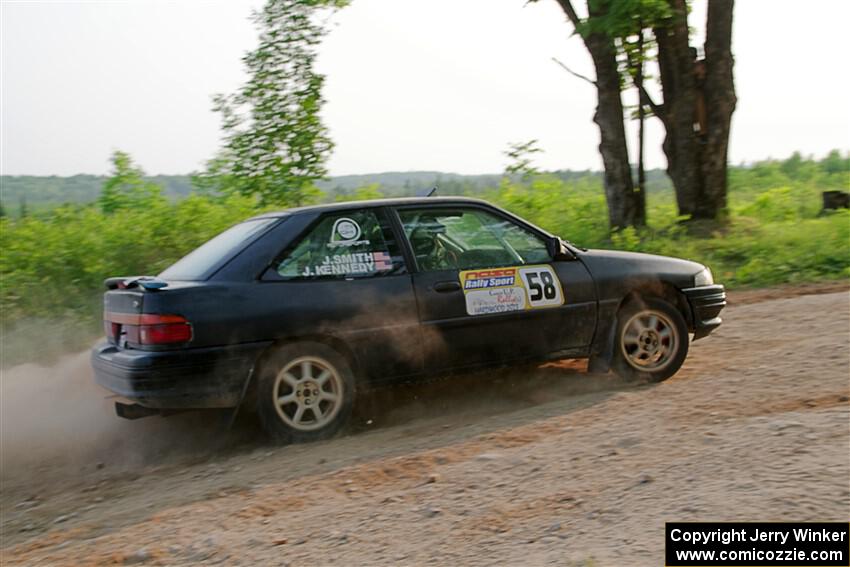 Jacob Kennedy / James Smith Ford Escort GT on SS5, Chainsaw Junction.