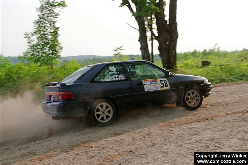 Jacob Kennedy / James Smith Ford Escort GT on SS5, Chainsaw Junction.