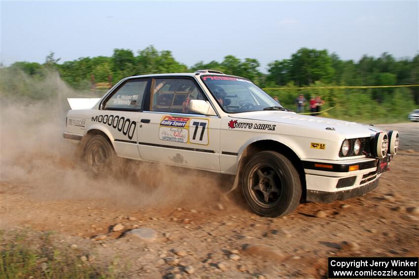 Heath Shively / Elena Huizar BMW 325i on SS5, Chainsaw Junction.