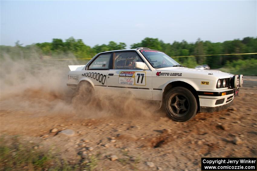 Heath Shively / Elena Huizar BMW 325i on SS5, Chainsaw Junction.