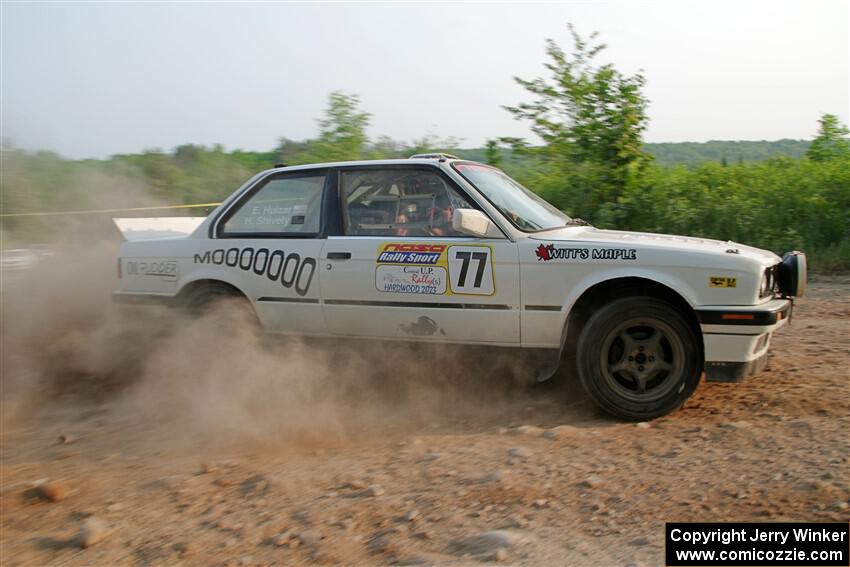 Heath Shively / Elena Huizar BMW 325i on SS5, Chainsaw Junction.