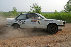 Heath Shively / Elena Huizar BMW 325i on SS5, Chainsaw Junction.