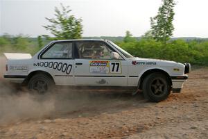 Heath Shively / Elena Huizar BMW 325i on SS5, Chainsaw Junction.