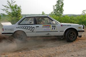 Heath Shively / Elena Huizar BMW 325i on SS5, Chainsaw Junction.