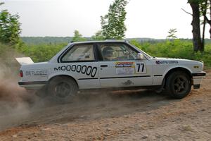 Heath Shively / Elena Huizar BMW 325i on SS5, Chainsaw Junction.