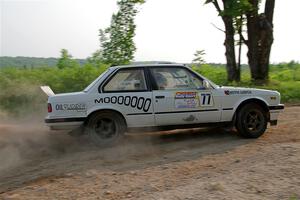 Heath Shively / Elena Huizar BMW 325i on SS5, Chainsaw Junction.