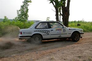 Heath Shively / Elena Huizar BMW 325i on SS5, Chainsaw Junction.