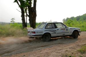 Heath Shively / Elena Huizar BMW 325i on SS5, Chainsaw Junction.