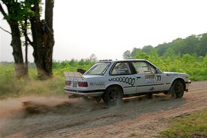 Heath Shively / Elena Huizar BMW 325i on SS5, Chainsaw Junction.