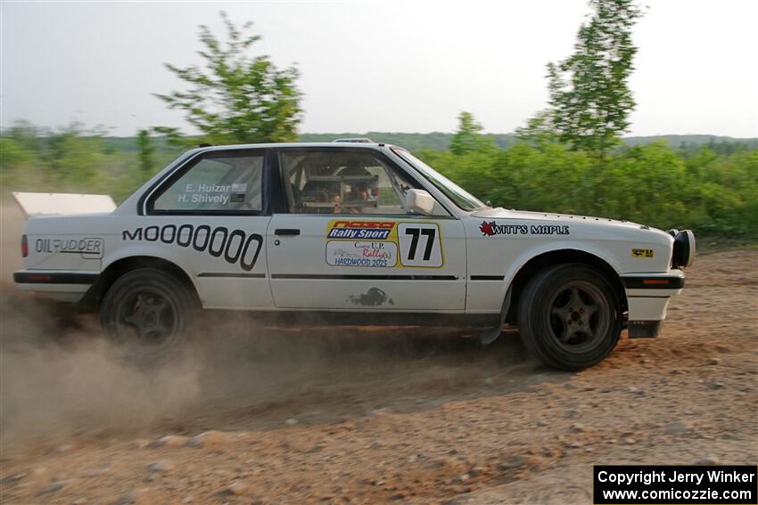 Heath Shively / Elena Huizar BMW 325i on SS5, Chainsaw Junction.