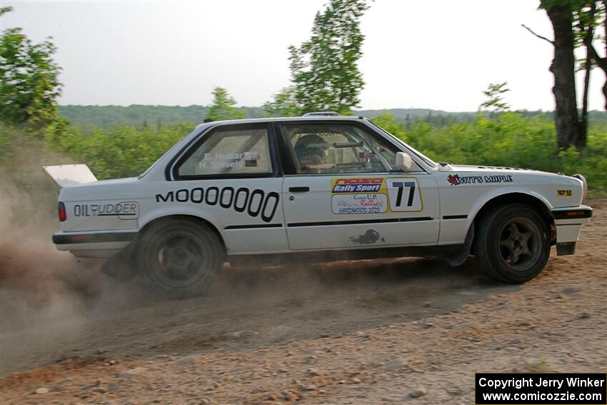 Heath Shively / Elena Huizar BMW 325i on SS5, Chainsaw Junction.