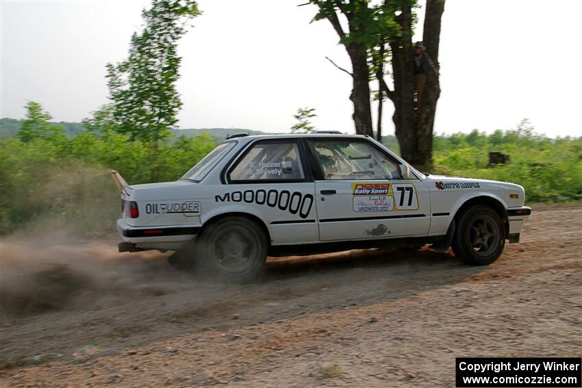 Heath Shively / Elena Huizar BMW 325i on SS5, Chainsaw Junction.