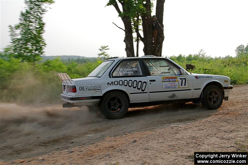 Heath Shively / Elena Huizar BMW 325i on SS5, Chainsaw Junction.