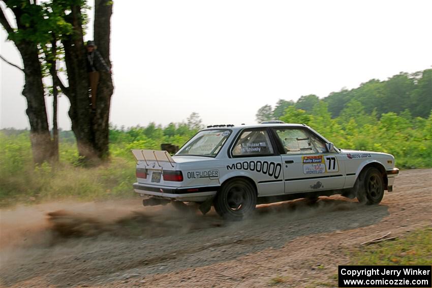 Heath Shively / Elena Huizar BMW 325i on SS5, Chainsaw Junction.