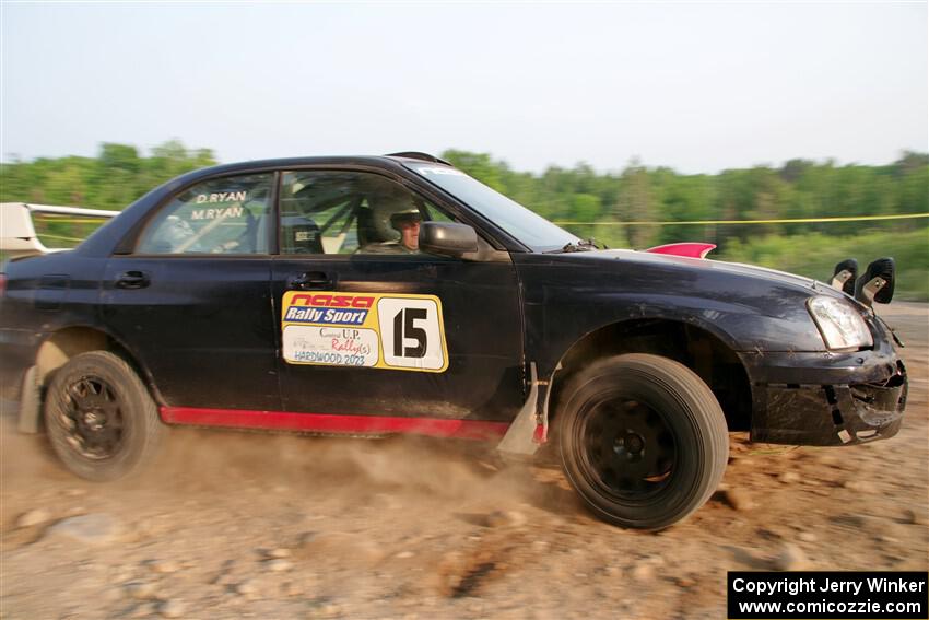 Mike Ryan's Subaru Impreza 2.5RS on SS5, Chainsaw Junction.