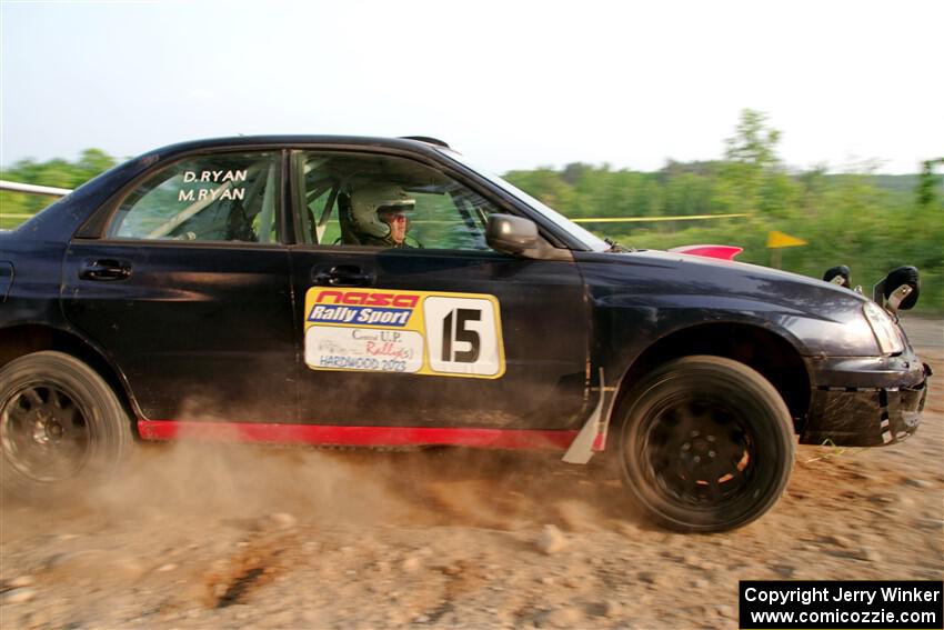 Mike Ryan's Subaru Impreza 2.5RS on SS5, Chainsaw Junction.