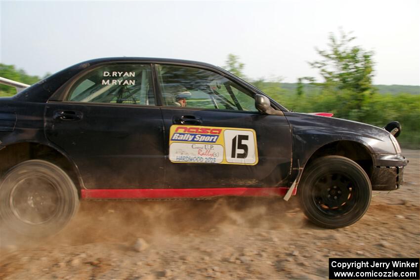 Mike Ryan's Subaru Impreza 2.5RS on SS5, Chainsaw Junction.