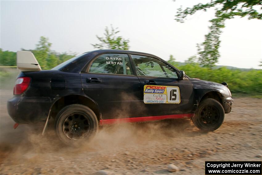 Mike Ryan's Subaru Impreza 2.5RS on SS5, Chainsaw Junction.