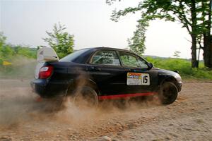 Mike Ryan's Subaru Impreza 2.5RS on SS5, Chainsaw Junction.