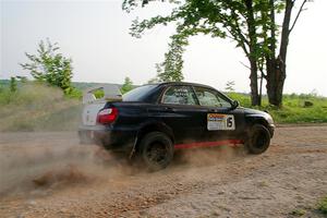 Mike Ryan's Subaru Impreza 2.5RS on SS5, Chainsaw Junction.