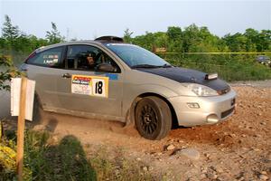 Srikanth Nayini / Otis Lee Miller Ford Focus SVT on SS5, Chainsaw Junction.