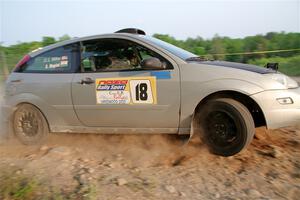 Srikanth Nayini / Otis Lee Miller Ford Focus SVT on SS5, Chainsaw Junction.