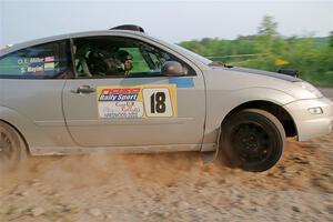 Srikanth Nayini / Otis Lee Miller Ford Focus SVT on SS5, Chainsaw Junction.