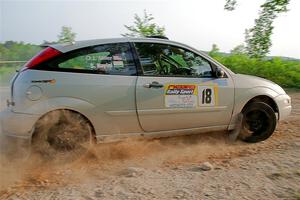 Srikanth Nayini / Otis Lee Miller Ford Focus SVT on SS5, Chainsaw Junction.