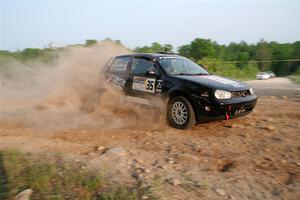 Chase Blakely / Mike Callaway VW GTI on SS5, Chainsaw Junction.