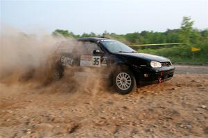 Chase Blakely / Mike Callaway VW GTI on SS5, Chainsaw Junction.