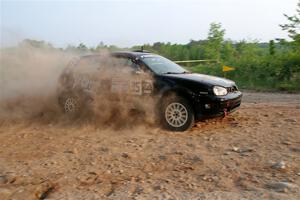 Chase Blakely / Mike Callaway VW GTI on SS5, Chainsaw Junction.