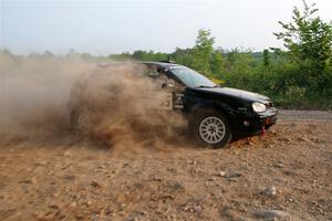 Chase Blakely / Mike Callaway VW GTI on SS5, Chainsaw Junction.