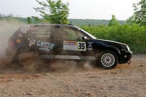 Chase Blakely / Mike Callaway VW GTI on SS5, Chainsaw Junction.