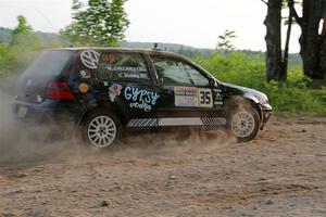 Chase Blakely / Mike Callaway VW GTI on SS5, Chainsaw Junction.