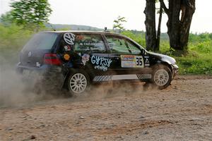 Chase Blakely / Mike Callaway VW GTI on SS5, Chainsaw Junction.