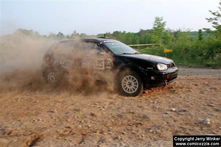 Chase Blakely / Mike Callaway VW GTI on SS5, Chainsaw Junction.