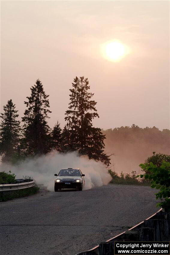 Nick Lyle / Kevin Dobrowolski Honda Civic Si on SS6, Camp 3 South.