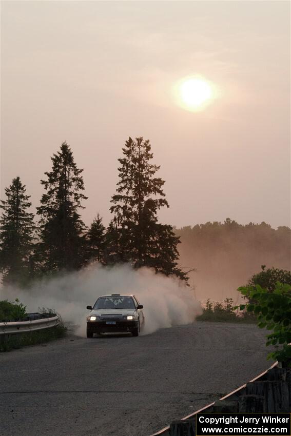 Nick Lyle / Kevin Dobrowolski Honda Civic Si on SS6, Camp 3 South.