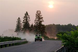 Mike Purzycki / Matt Wernette Jeep Scrambler on SS6, Camp 3 South.