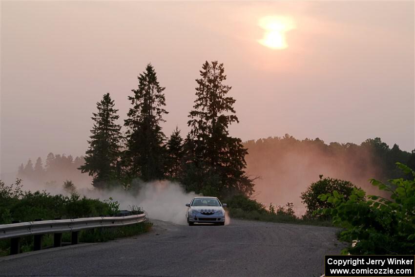 Derek Denti / Josh Remmetter Acura RSX on SS6, Camp 3 South.