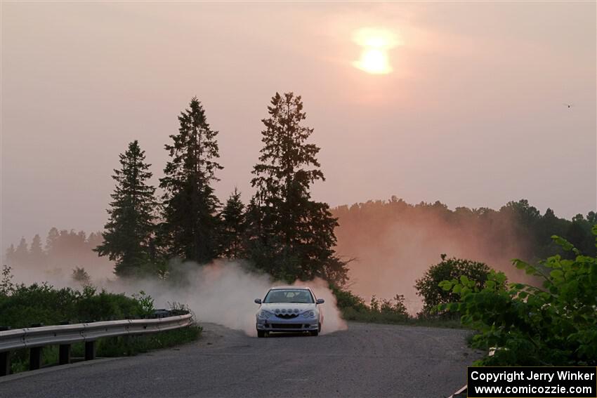 Derek Denti / Josh Remmetter Acura RSX on SS6, Camp 3 South.