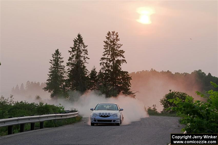 Derek Denti / Josh Remmetter Acura RSX on SS6, Camp 3 South.